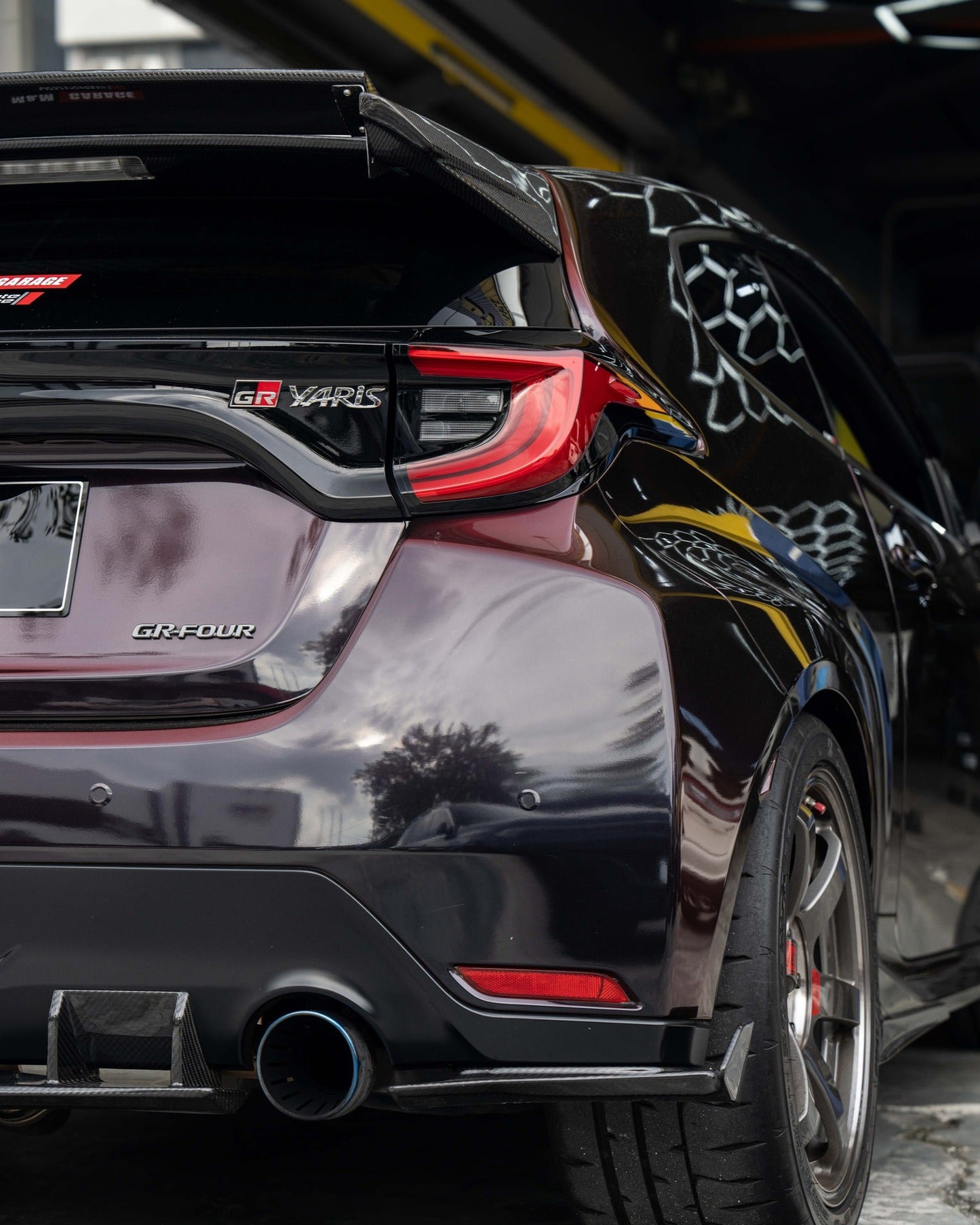 2021+ Toyota GR Yaris Custom Carbon Fiber Steering Wheel.