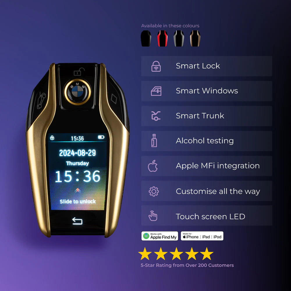 E-Tron Digital Car Key (with Alcohol Detection).