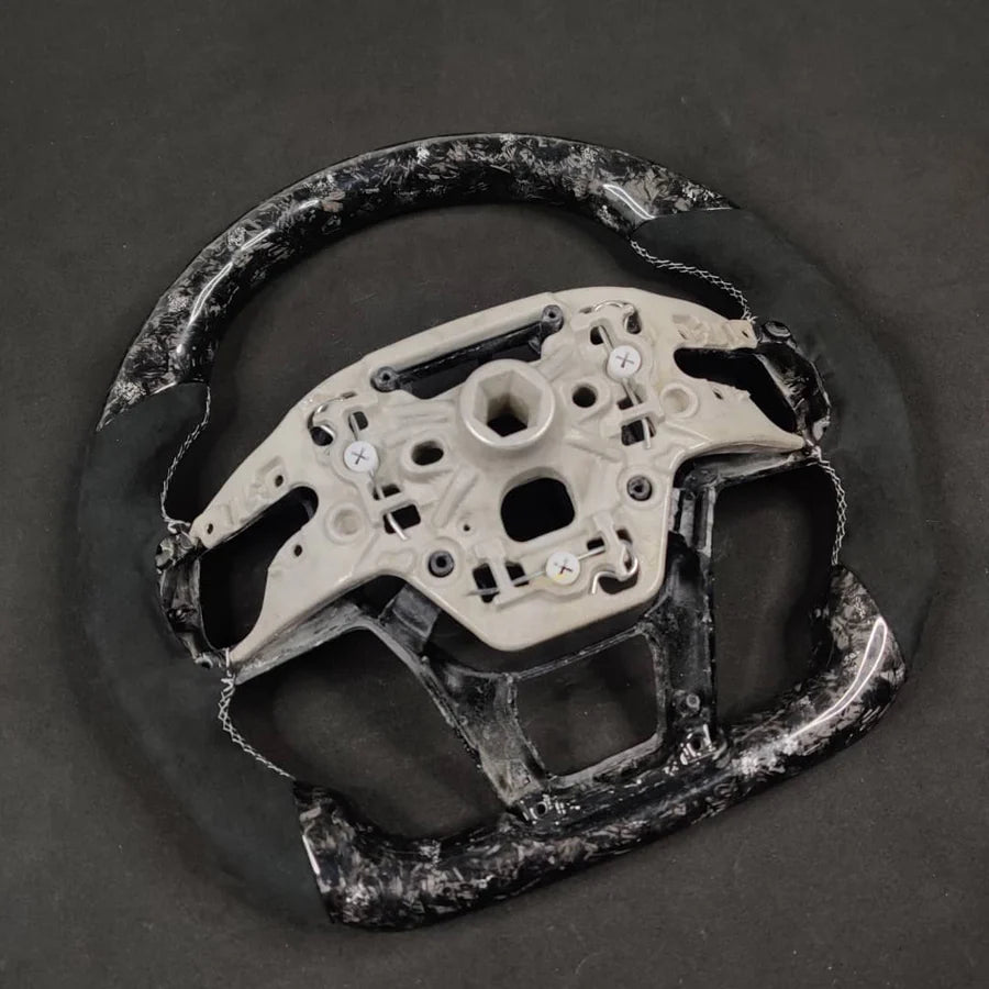 2024+ Ford Mustang S650 Custom Carbon Fiber Steering Wheel.