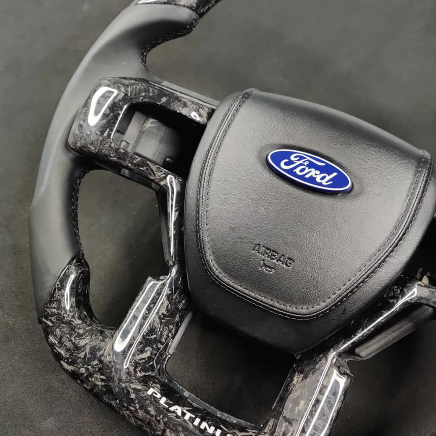 2017-2022 Ford Super Duty F150/F250/F350 Custom Carbon Fiber Steering Wheel.
