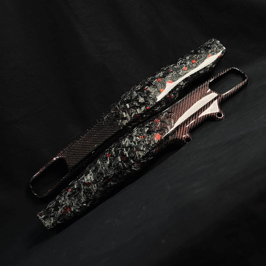 ktm carbon fiber swingarm cover