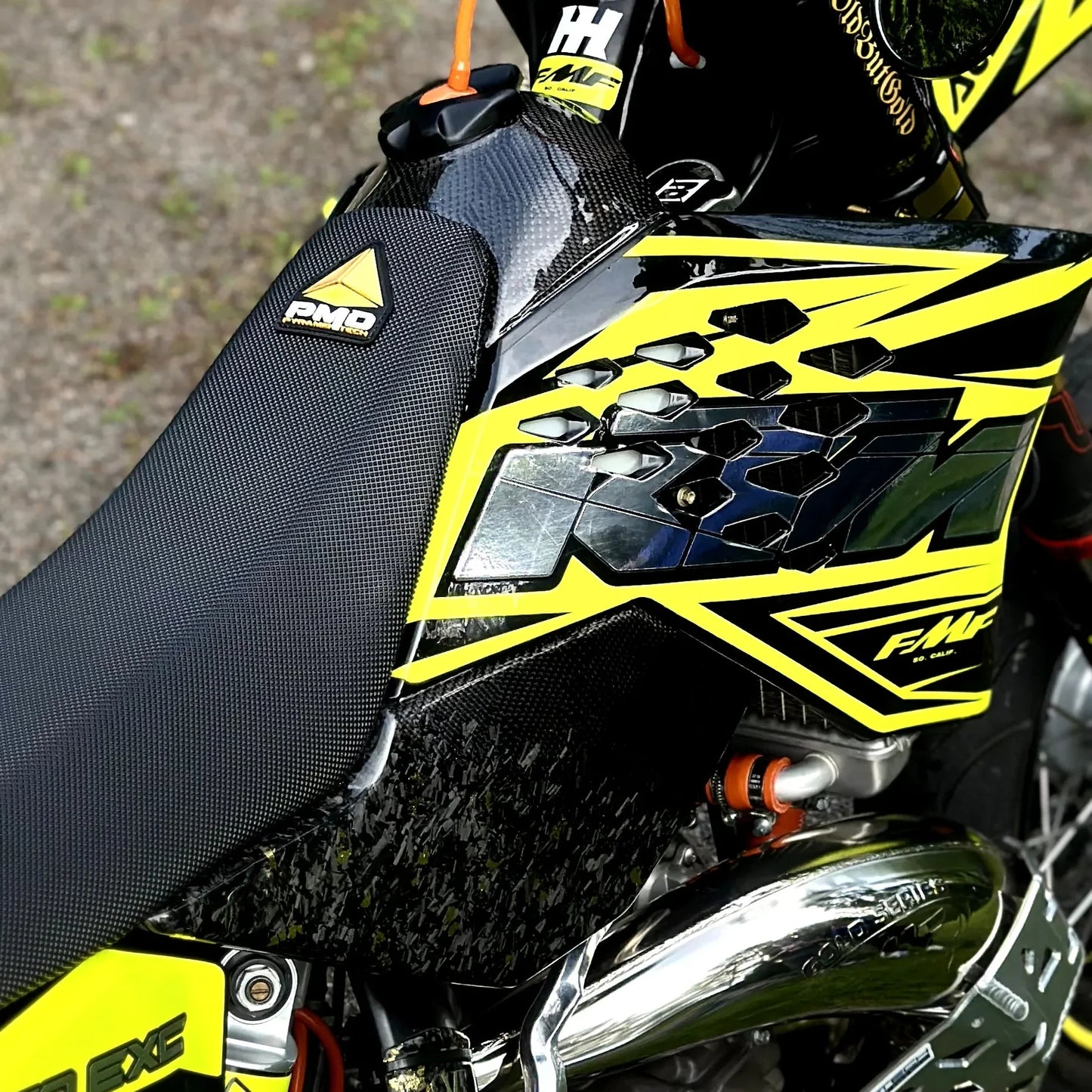 KTM Carbon Fiber Tank Cover