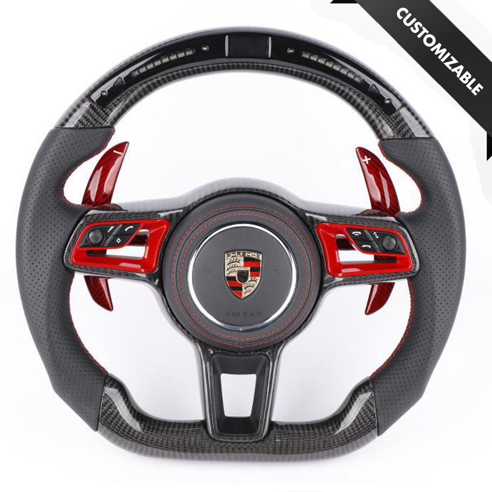 Anpassbares Lenkrad im Porsche Macan-Stil