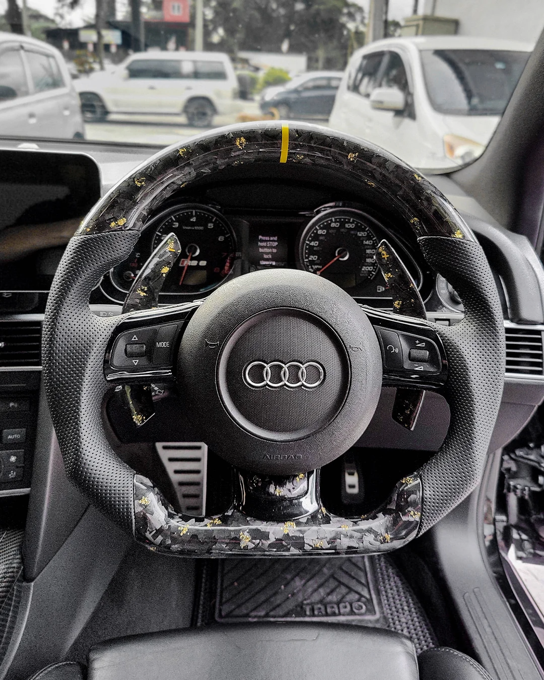 Audi Carbon Fiber Steering Wheel