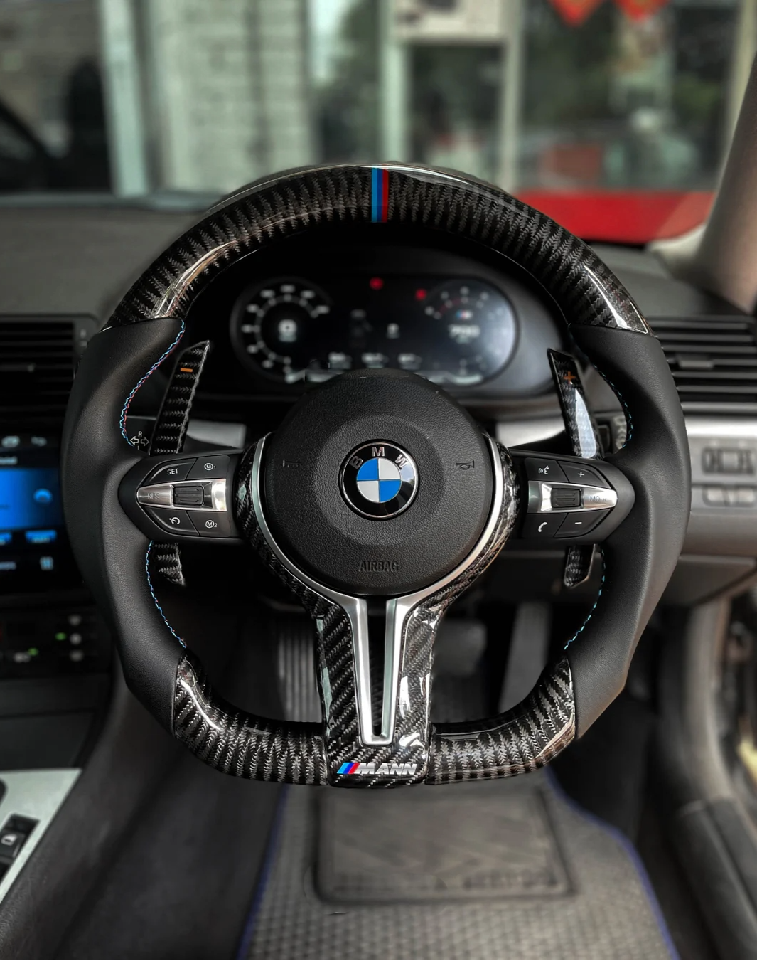 2010+ F-Series BMW M Sport Custom Steering Wheel (Retrofittable for all BMW 2010+).