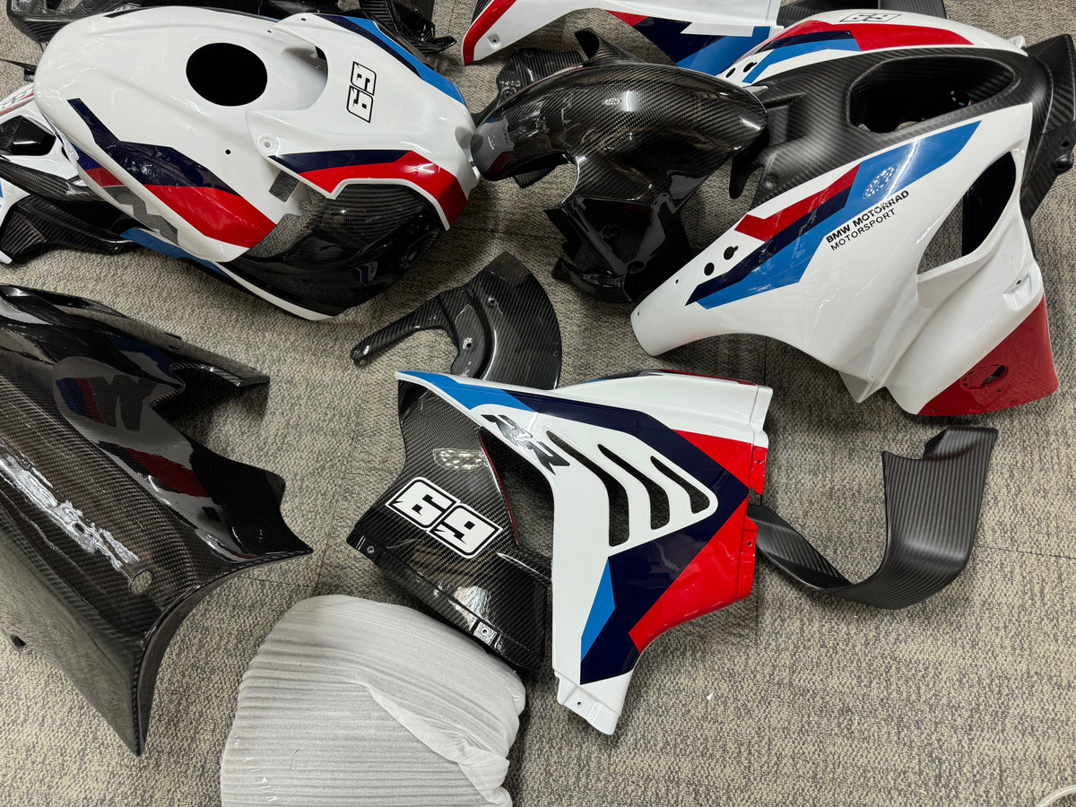 BMW S1000RR TO 2026 M1000RR CONVERSION KIT - OEM WHITE BMW TRI COLOUR