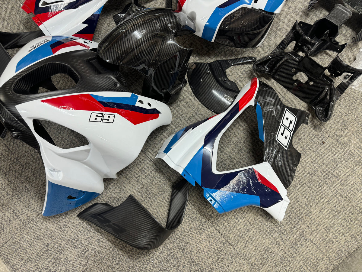 BMW S1000RR TO 2026 M1000RR CONVERSION KIT - OEM WHITE BMW TRI COLOUR