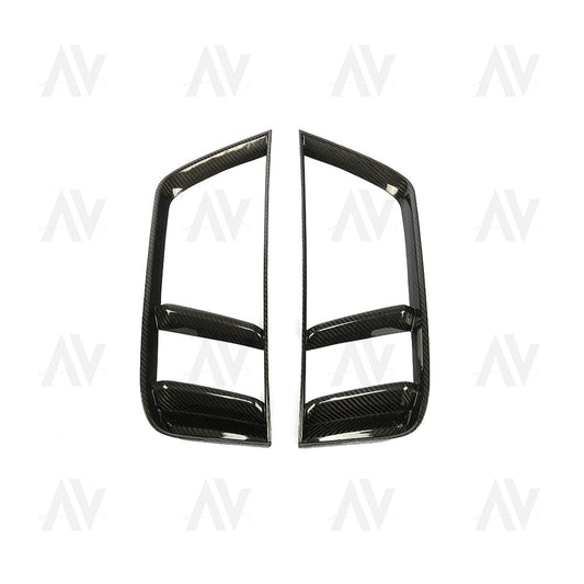 AUDI R8 V10 GEN 2 CARBON FIBRE REAR SIDE GRILLES
