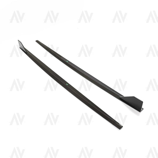 BMW 1 SERIES F40 CARBON FIBRE SIDE SKIRTS - AC DESIGN