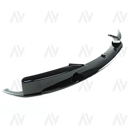 BMW 3 SERIES F30/F31 GLOSS BLACK SPLITTER - MP STYLE - BLAK BY AC CARBON
