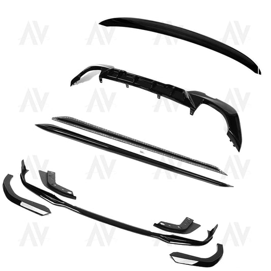 BMW 3 SERIES G20 GLOSS BLACK FULL KIT (SQUARE EXHAUST) - MP STYLE - BLAK BY AC CARBON