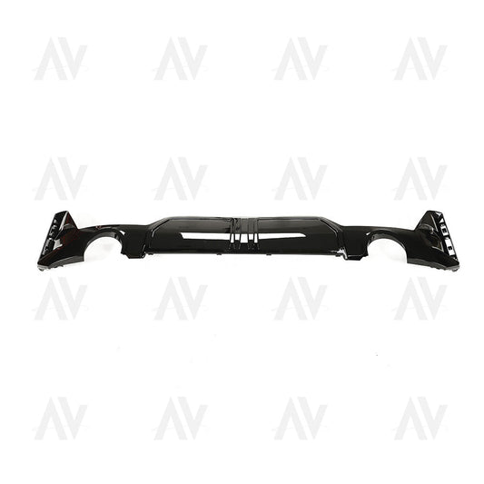 BMW 3 SERIES G20/G21 GLOSS BLACK LCI DIFFUSER (ROUND TIPS)