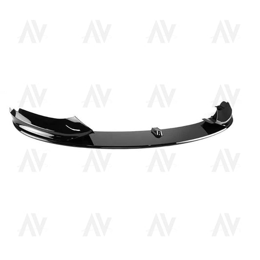 BMW 4 SERIES F32/F33/F36 GLOSS BLACK SPLITTER - MP STYLE - BLAK BY AC CARBON