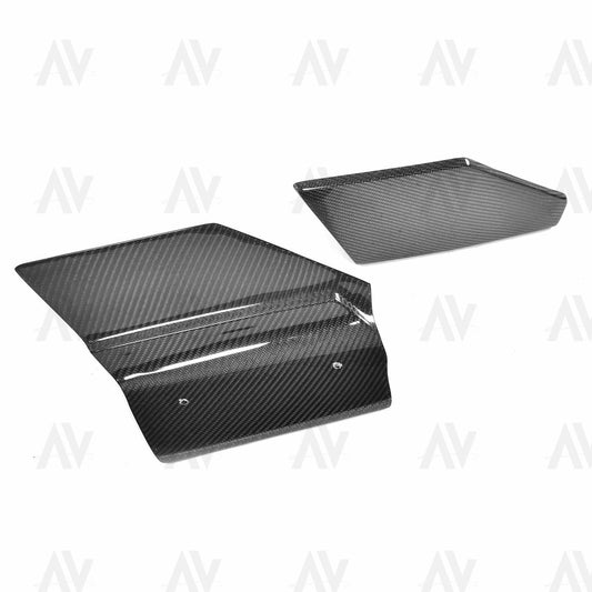 BMW F16 X6 CARBON FIBRE REAR BUMPER EXTENSIONS