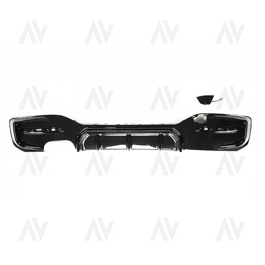 BMW F20/F21 1 SERIES GLOSS BLACK LCI DIFFUSER - TWIN LEFT
