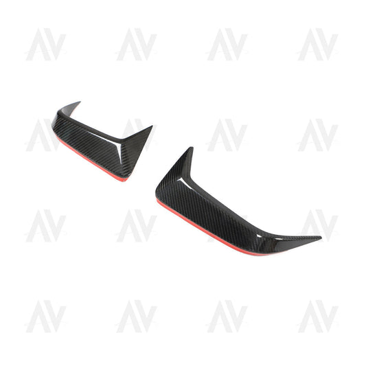 BMW F95 X5M 2019-2022 (PRE-LCI) CARBON FIBRE REAR BUMPER TRIM - AC DESIGN
