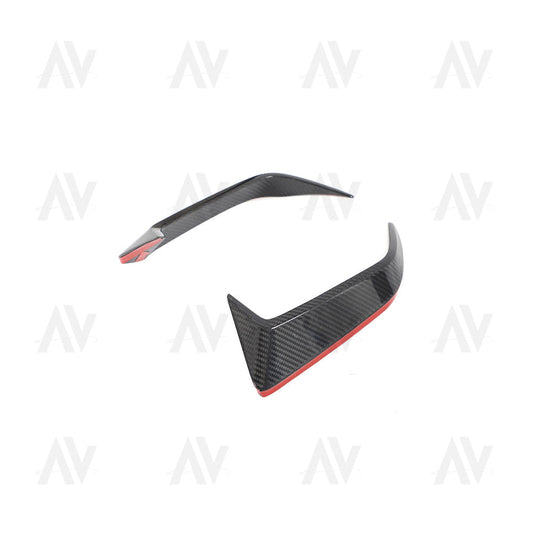 BMW F95 X5M 2023+ (LCI) CARBON FIBRE REAR BUMPER TRIM - AC DESIGN
