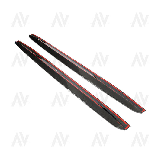 BMW F95 X5M CARBON FIBRE SIDE SKIRTS - AC DESIGN