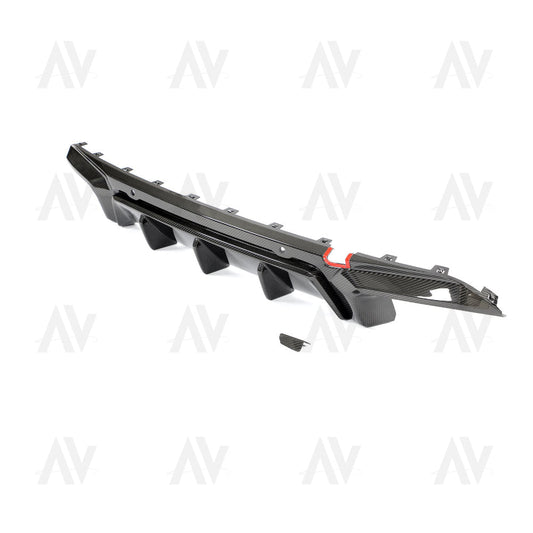 BMW F95 X5M & F96 X6M 2019+ CARBON FIBRE DIFFUSER - AC DESIGN