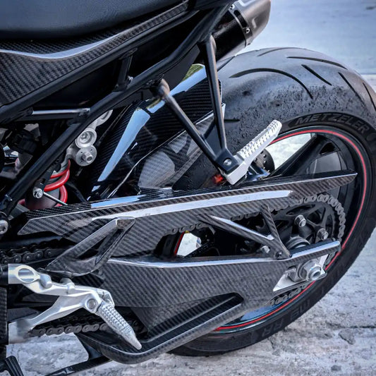 Rear fender splash